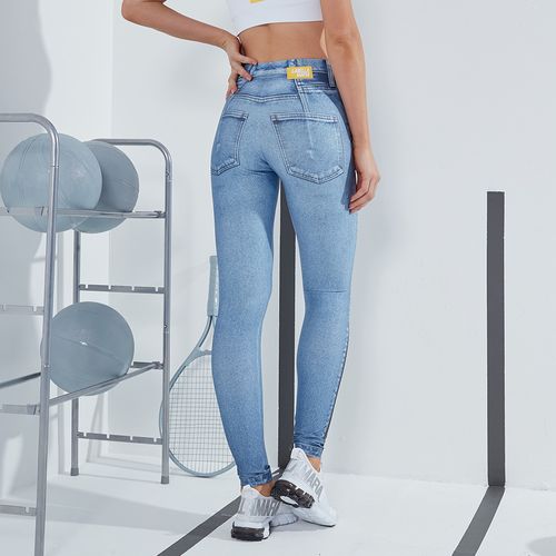 legging jeans labellamafia